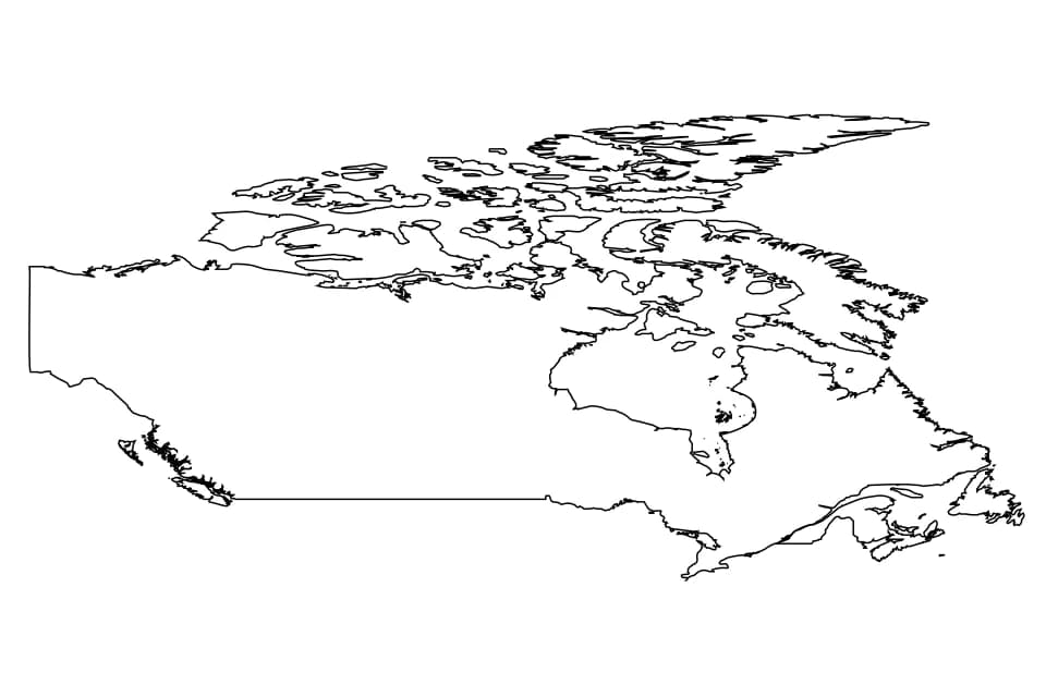 Canada map preview Preview of Canada map
